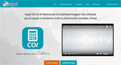 Desktop Screenshot of coiaspel.com