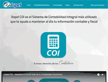 Tablet Screenshot of coiaspel.com